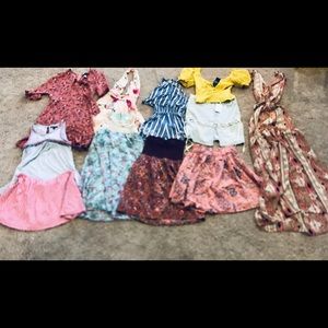 Large lot of clothing size small